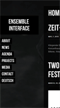 Mobile Screenshot of ensembleinterface.com